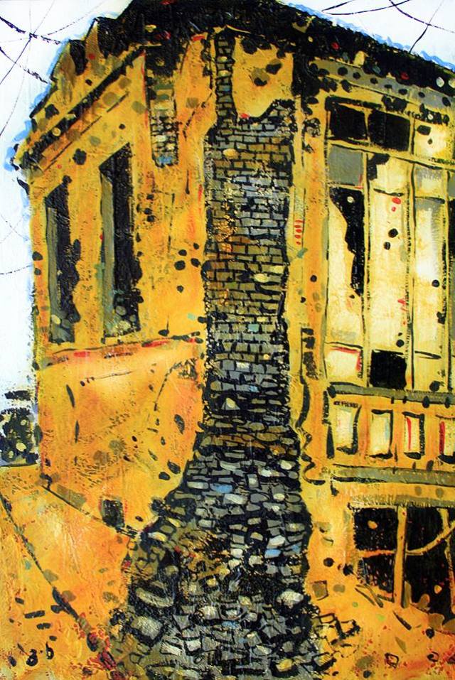 House by Georgian artist Guram Khetsuriani