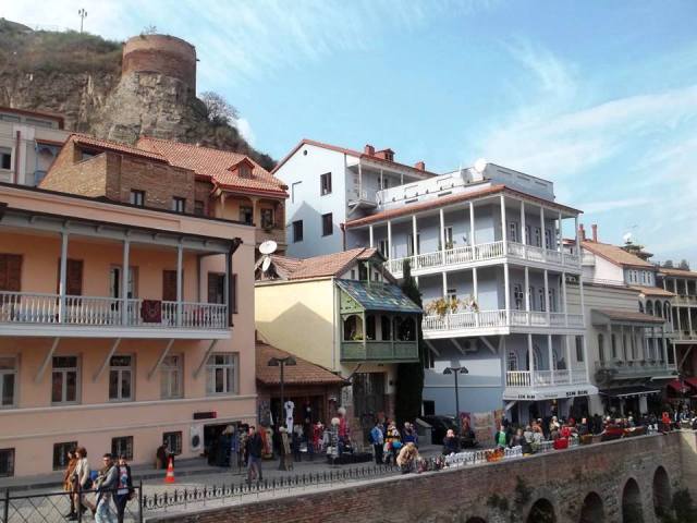 Tbilisi's Old Town District. Photo by Georgia About