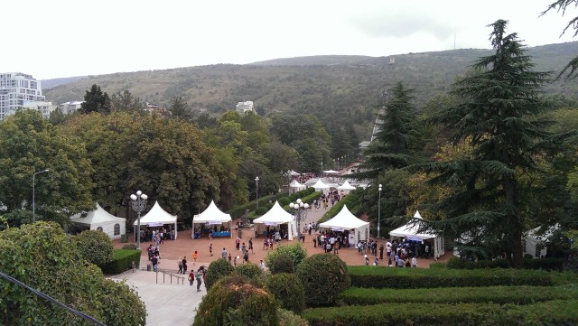 Scientific Picnic at Vake Park in Tbilisi