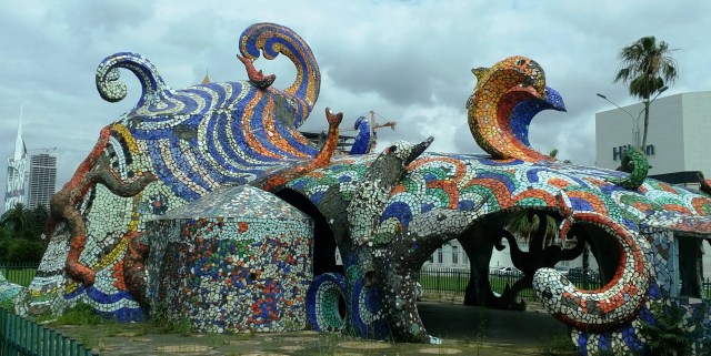 The Café Fantasy (also called the Octopus) in Batumi
