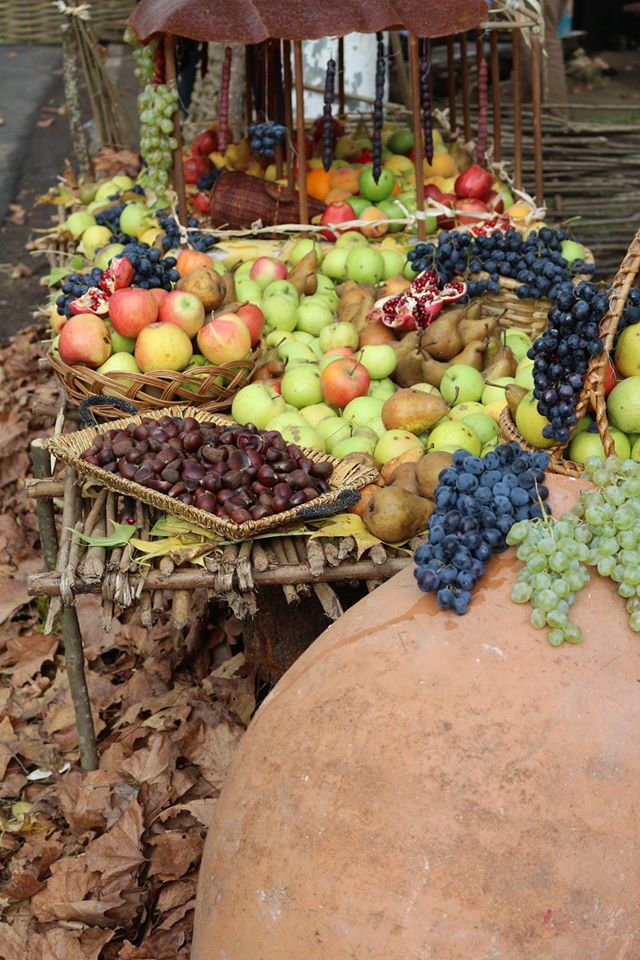 Autumn harvest exhibit at the Song about Samegrelo Festival