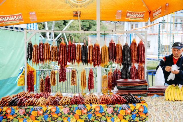 Churchkhela at Tbilisoba 2015