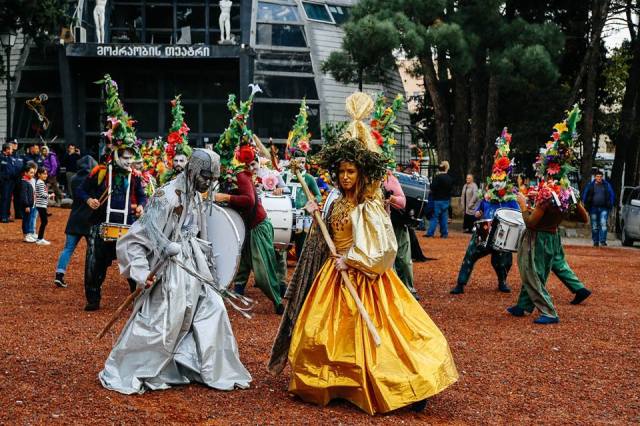 Colorful characters at Tbilisoba 2015