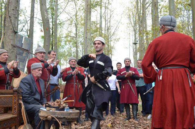 Performers at the Song about Samegrelo Festival