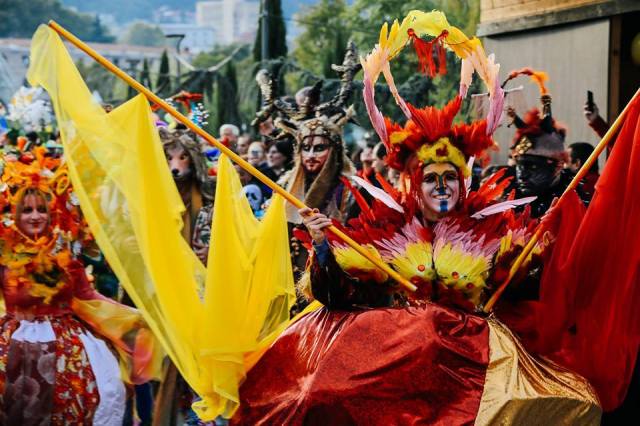 The colorful procession at Tbilisoba 2015