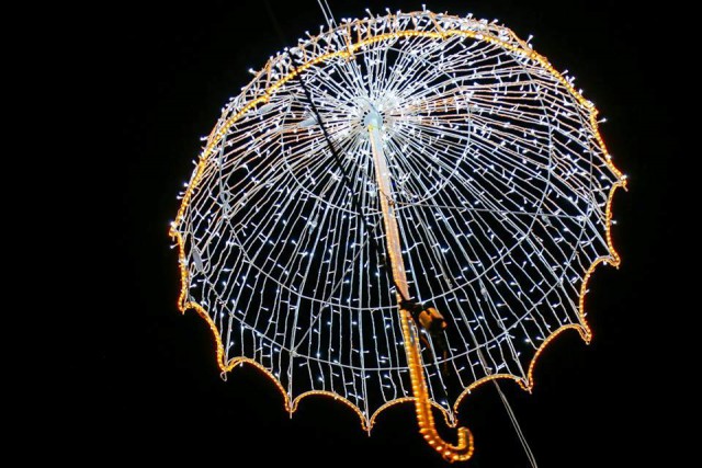 Christmas illuminations in Tbilisi